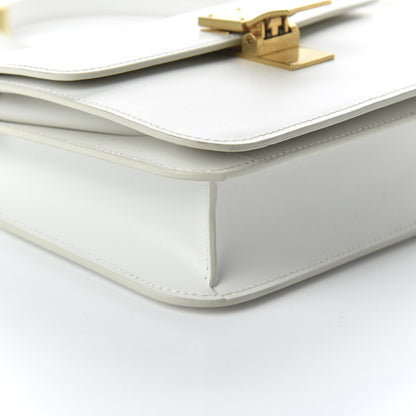 Celine Box Calfskin Teen Classic Box Flap Bag White 6 of 11