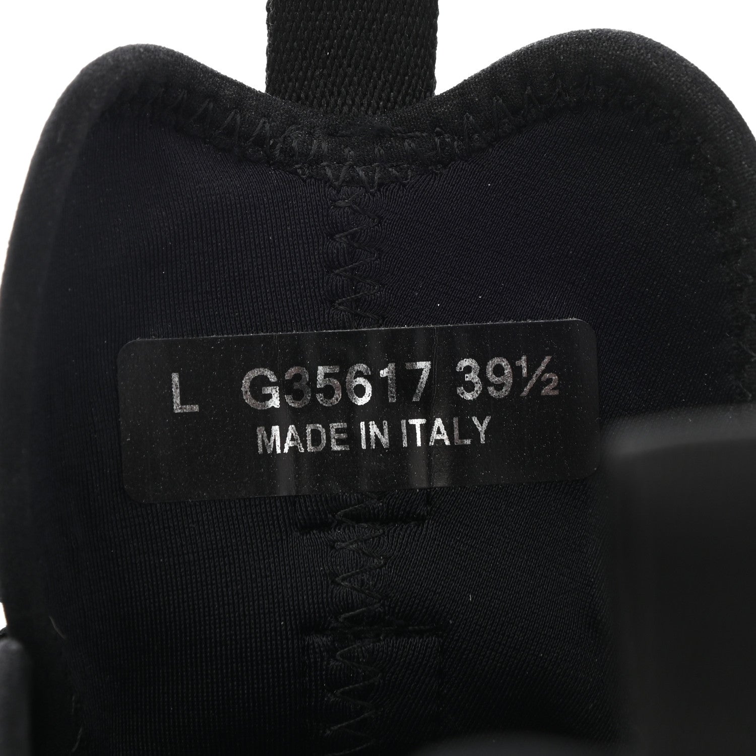 Chanel Velvet Calfskin Mixed Fibers CC Sneakers 39.5 Black 8 of 10