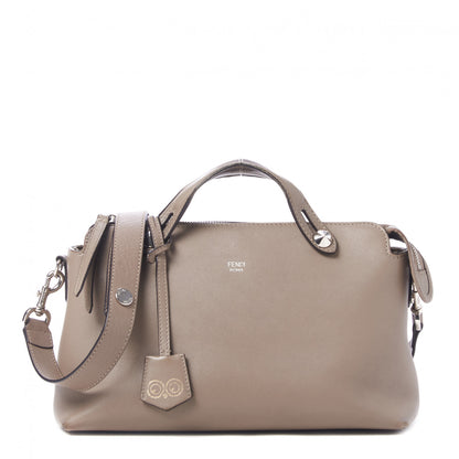 Fendi Vitello Dolce Medium By The Way Boston Bag Tortora 1 of 12