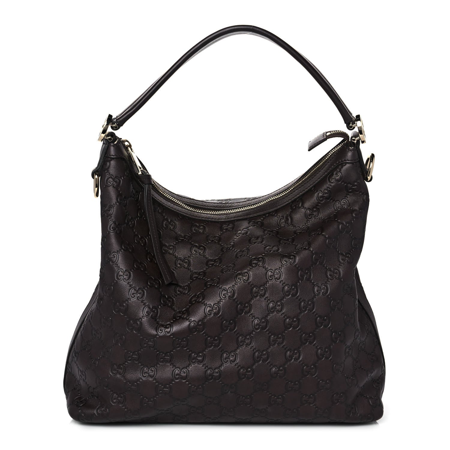 Gucci Guccissima Small Miss GG Hobo Brown 1 of 8
