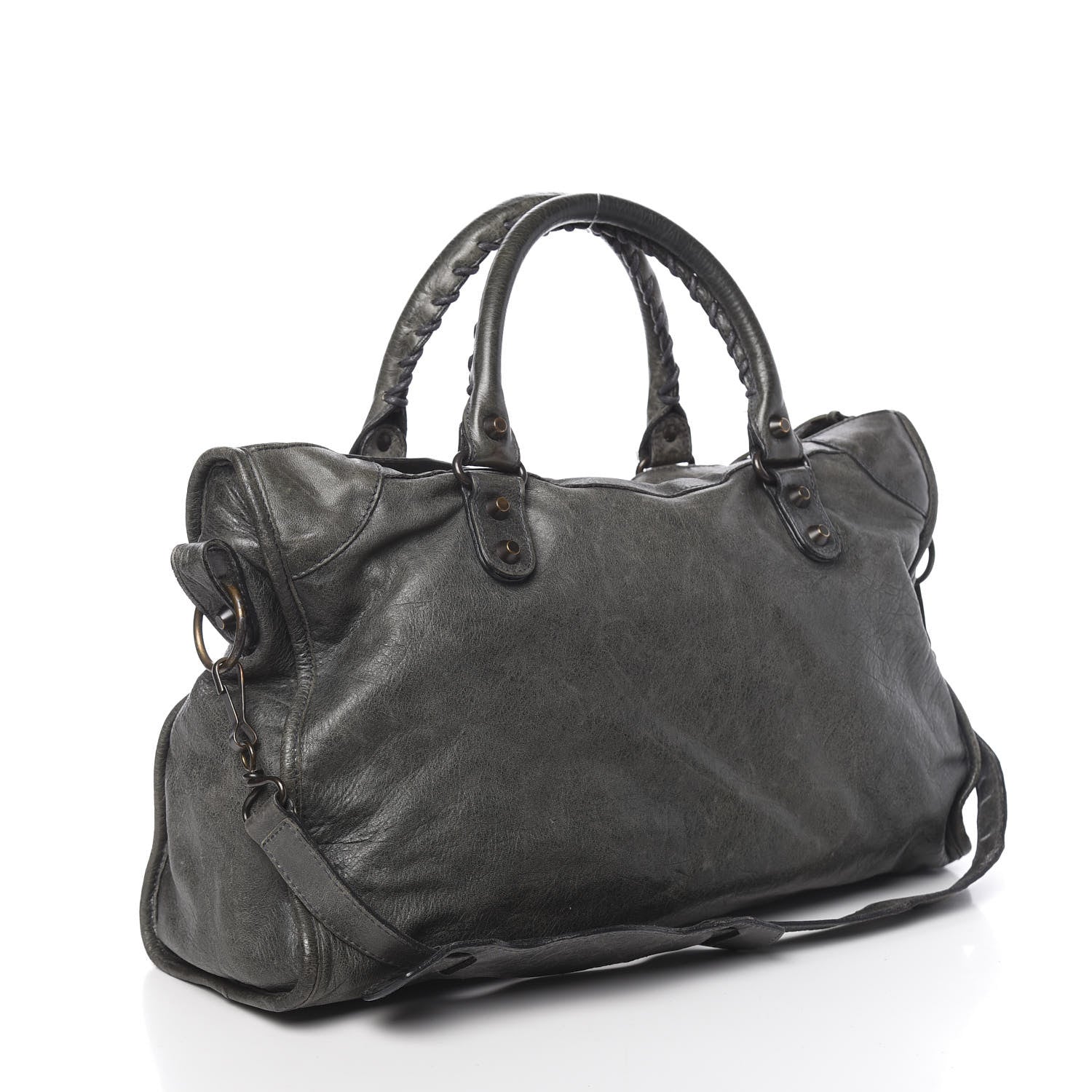 Balenciaga Agneau Classic Hardware City Anthracite 3 of 10