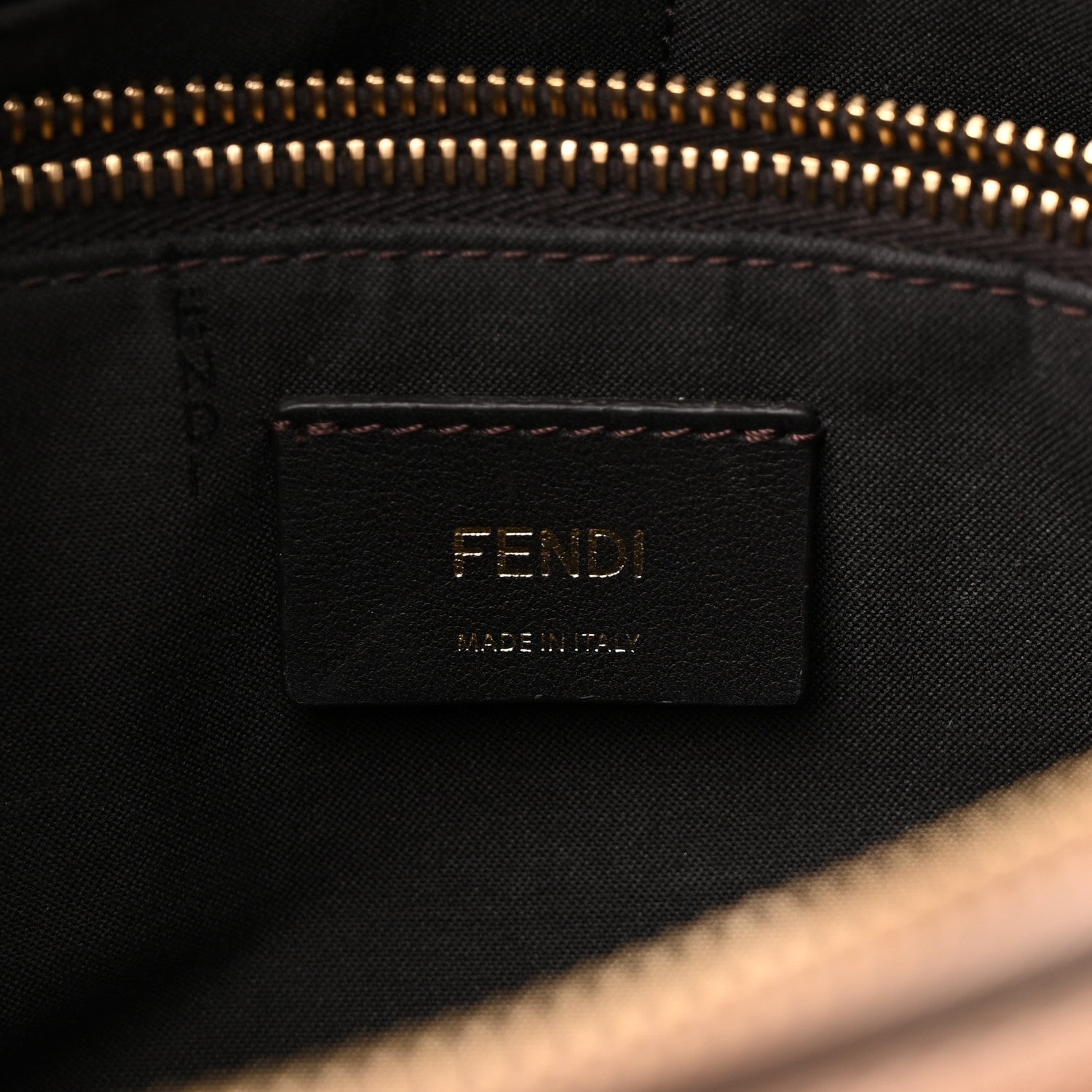 Fendi Vitello King Logo Embossed Medium By The Way Boston Bag Light Rose 6 of 10