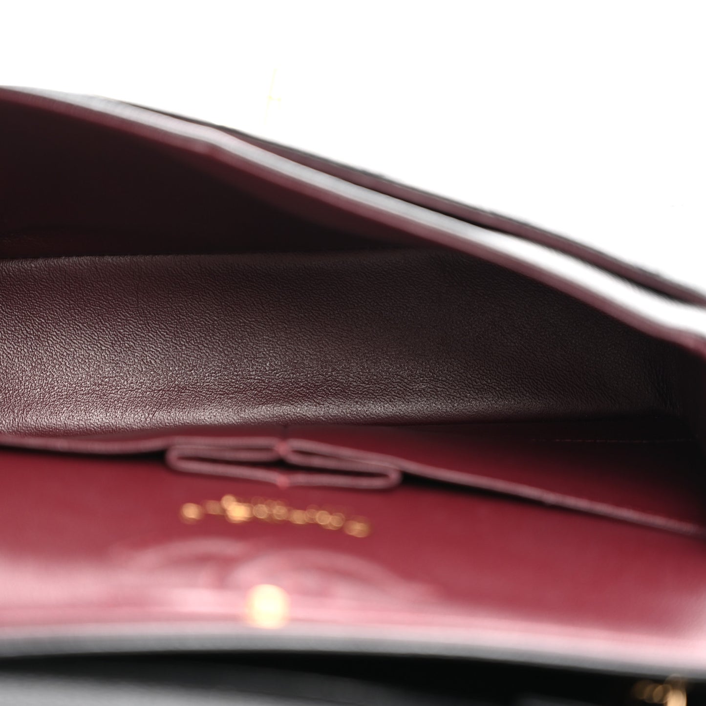 Caviar Quilted Small Double Flap Black