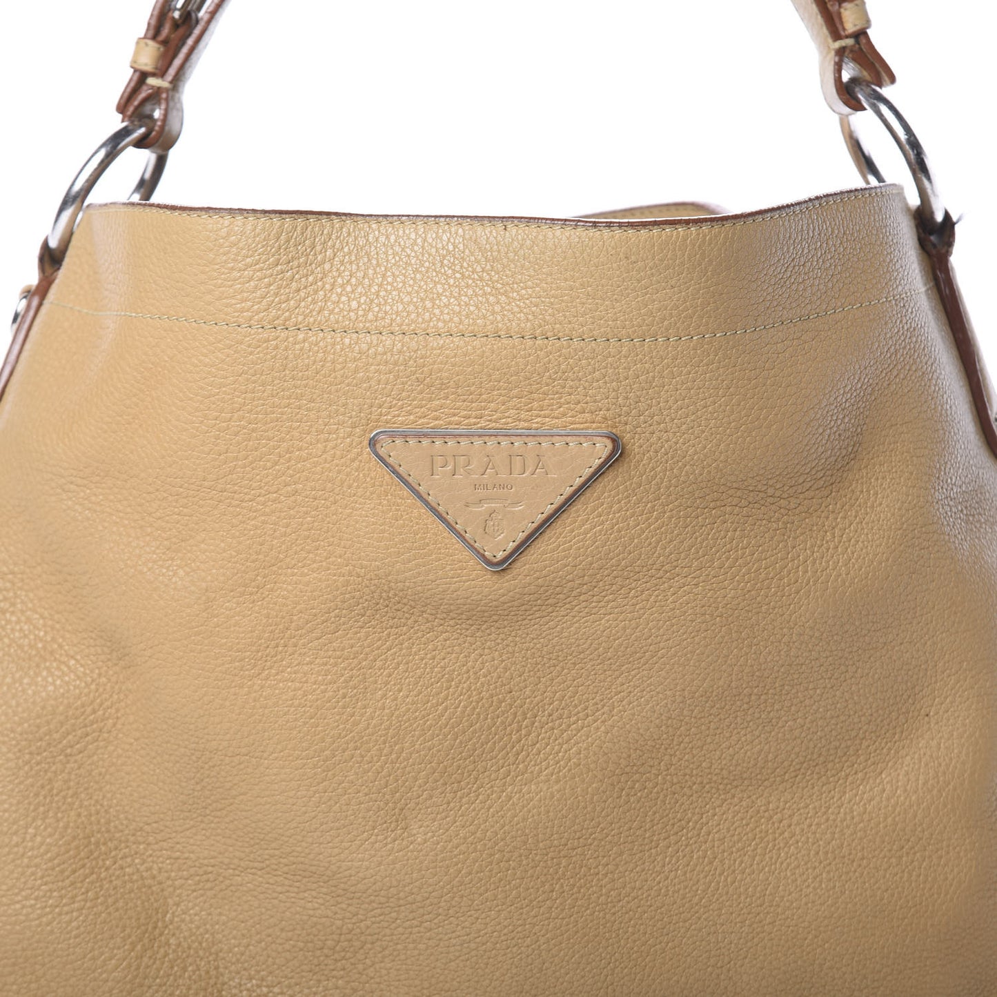 Vitello Daino Hobo Sabbia