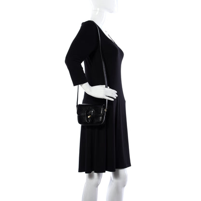 Celine Karung Teen Tassel Bag Black 2 of 11