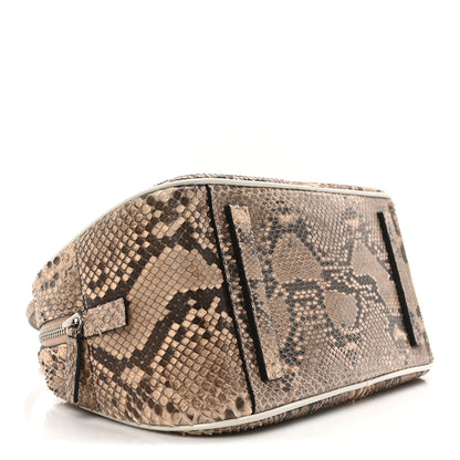 Prada Snakeskin Bowler Beige 4 of 10