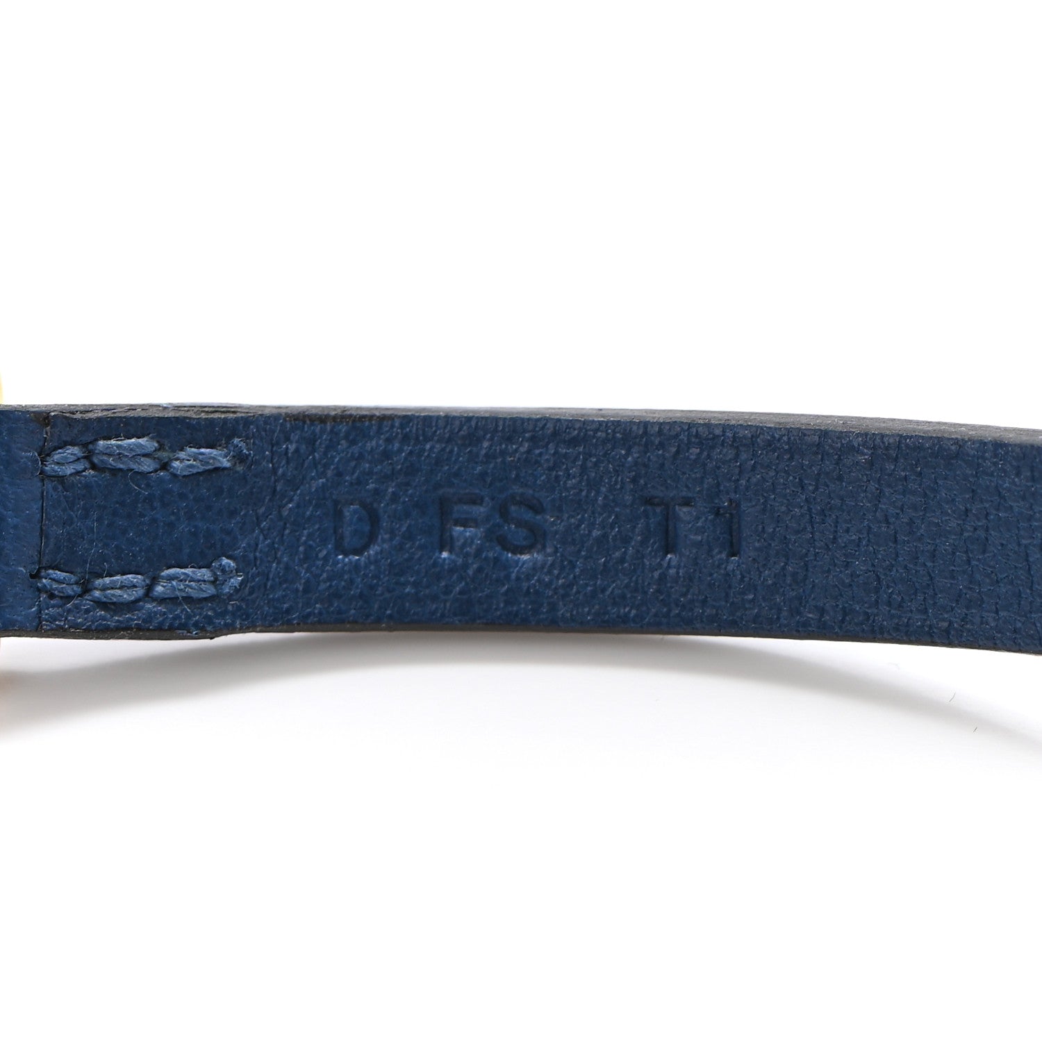 Hermes Swift Etrier Double Tour Bracelet T1 Deep Blue 4 of 6