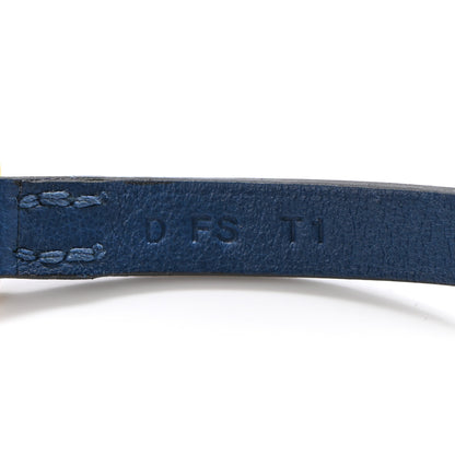 Hermes Swift Etrier Double Tour Bracelet T1 Deep Blue 4 of 6