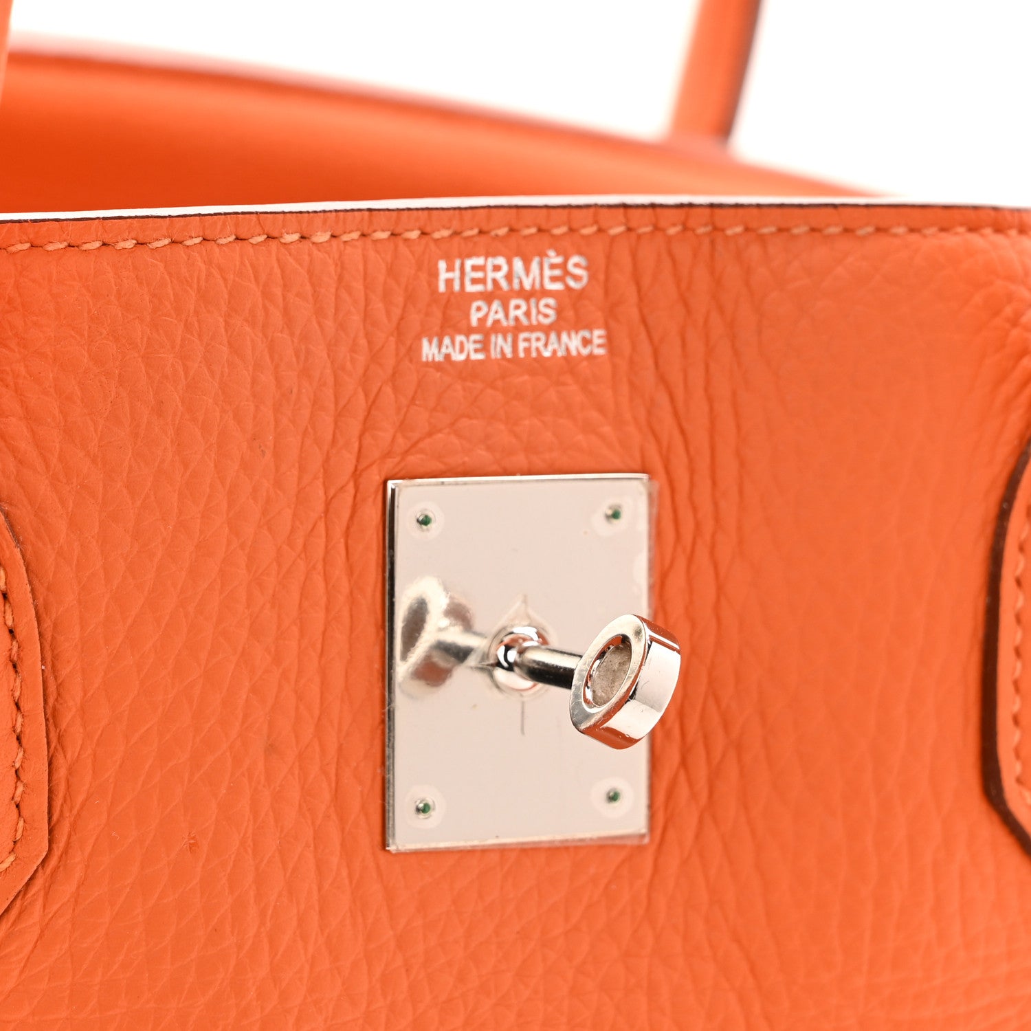 Hermes Togo Birkin 40 Orange 6 of 18