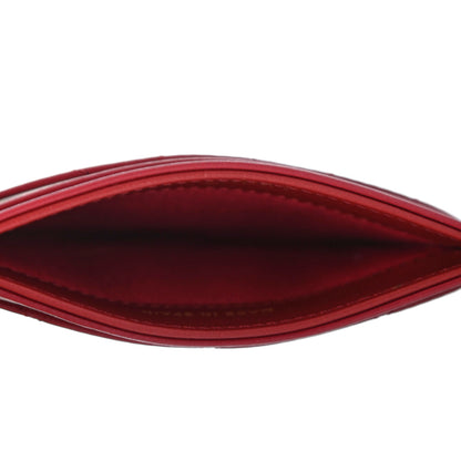 Chanel Aged Calfskin Quilted Reissue Card Holder Red 4 of 4