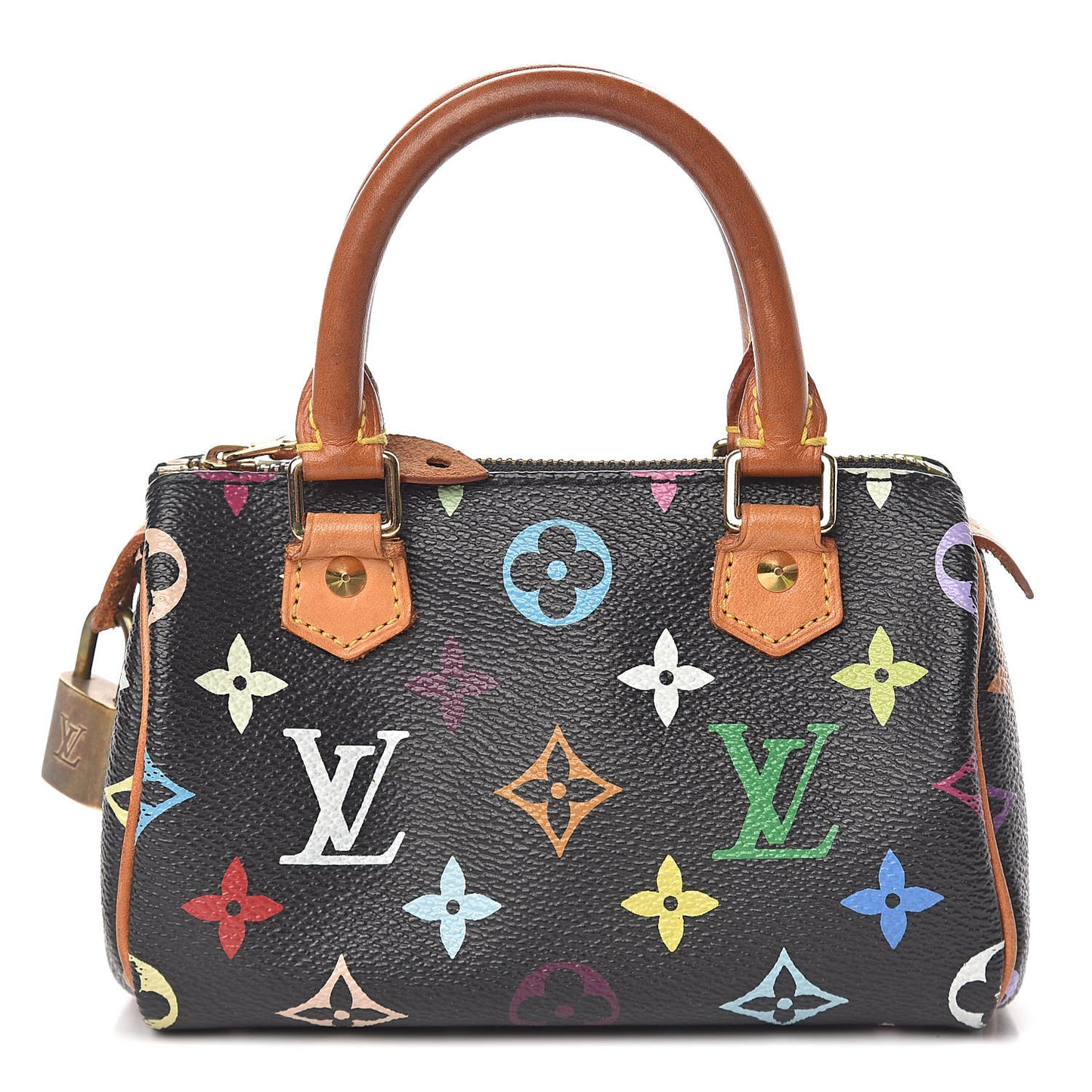 Monogram Multicolor Mini Sac HL Speedy Black