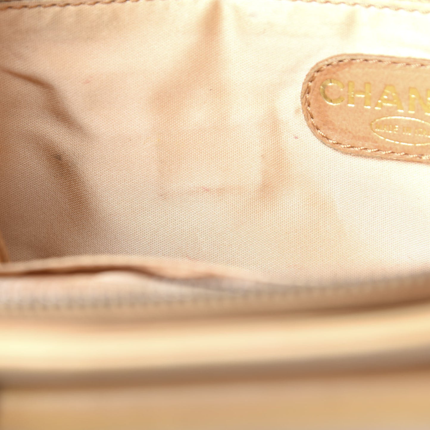 Calfskin Shopping Tote Beige