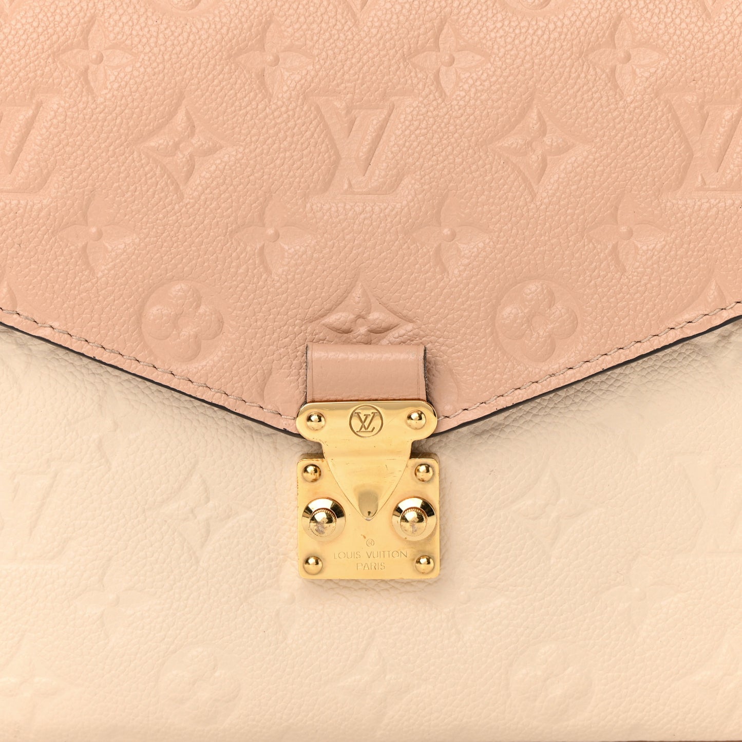 Empreinte Pochette Metis Beige Rose Creme