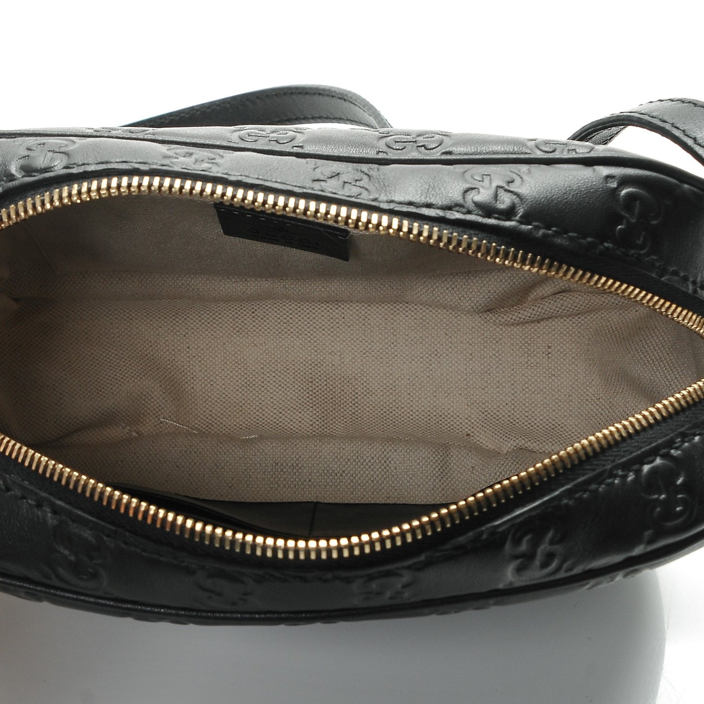 Guccissima Mini Bree Messenger Bag Black