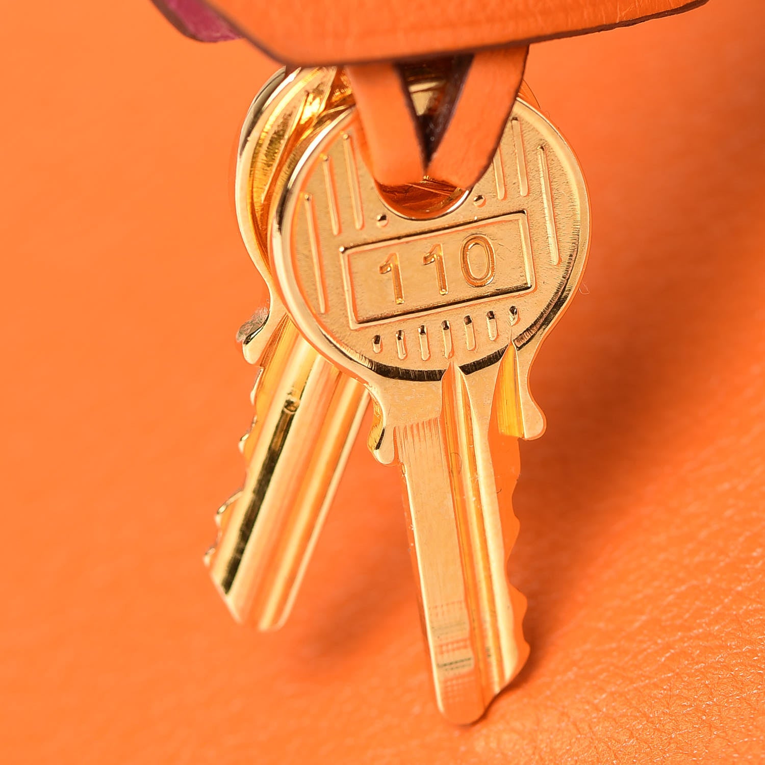 Hermes Swift Horseshoe Birkin 35 Orange 25 of 40