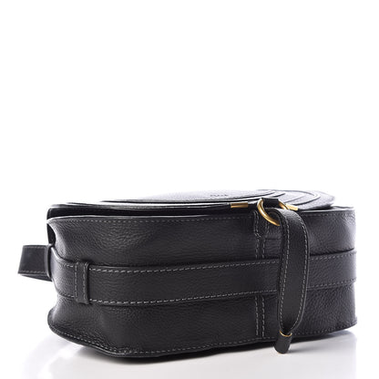Chloe Calfskin Medium Marcie Round Crossbody Bag Black 4 of 11