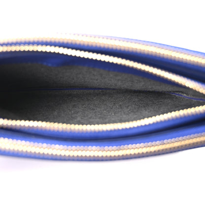 Celine Lambskin Small Trio Crossbody Bag Royal Blue 5 of 9