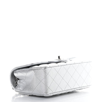 Chanel Metallic Lambskin Quilted Mini Rectangular Flap Silver 4 of 10
