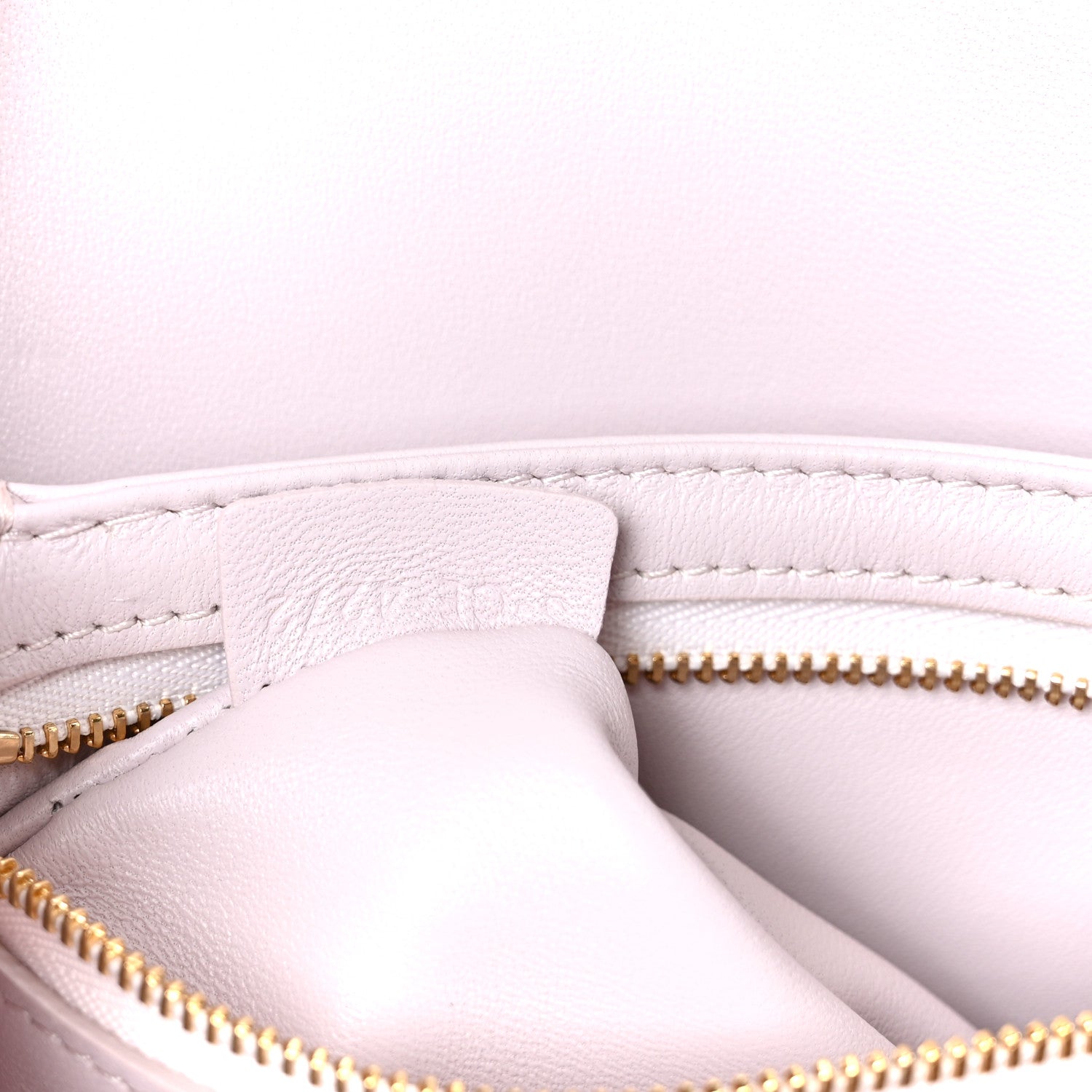 Celine Shiny Calfskin Teen Cuir Triomphe Poudre 5 of 10