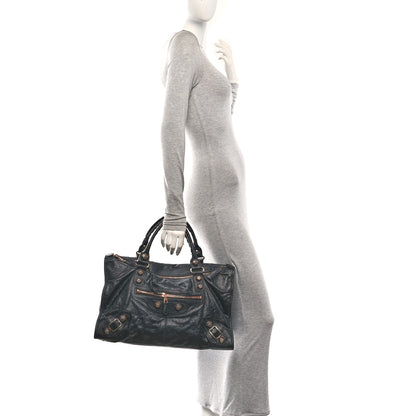 Balenciaga Agneau Giant 21 Rose Gold Hardware Work Black 2 of 11