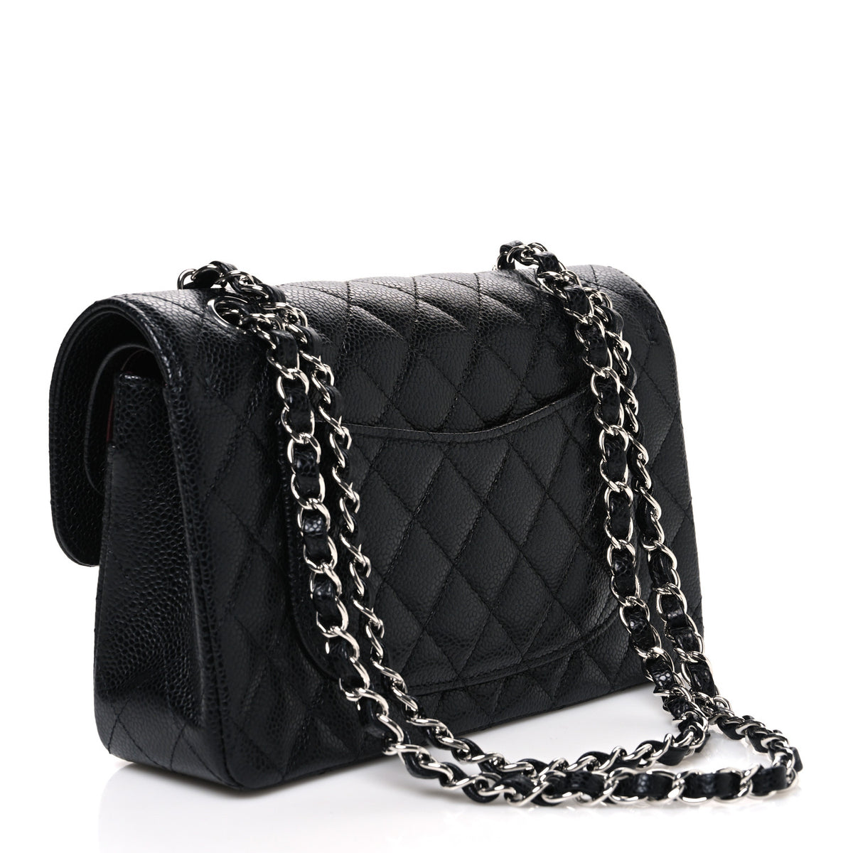 Chanel Caviar Quilted Small Double Flap Black 3 of 12