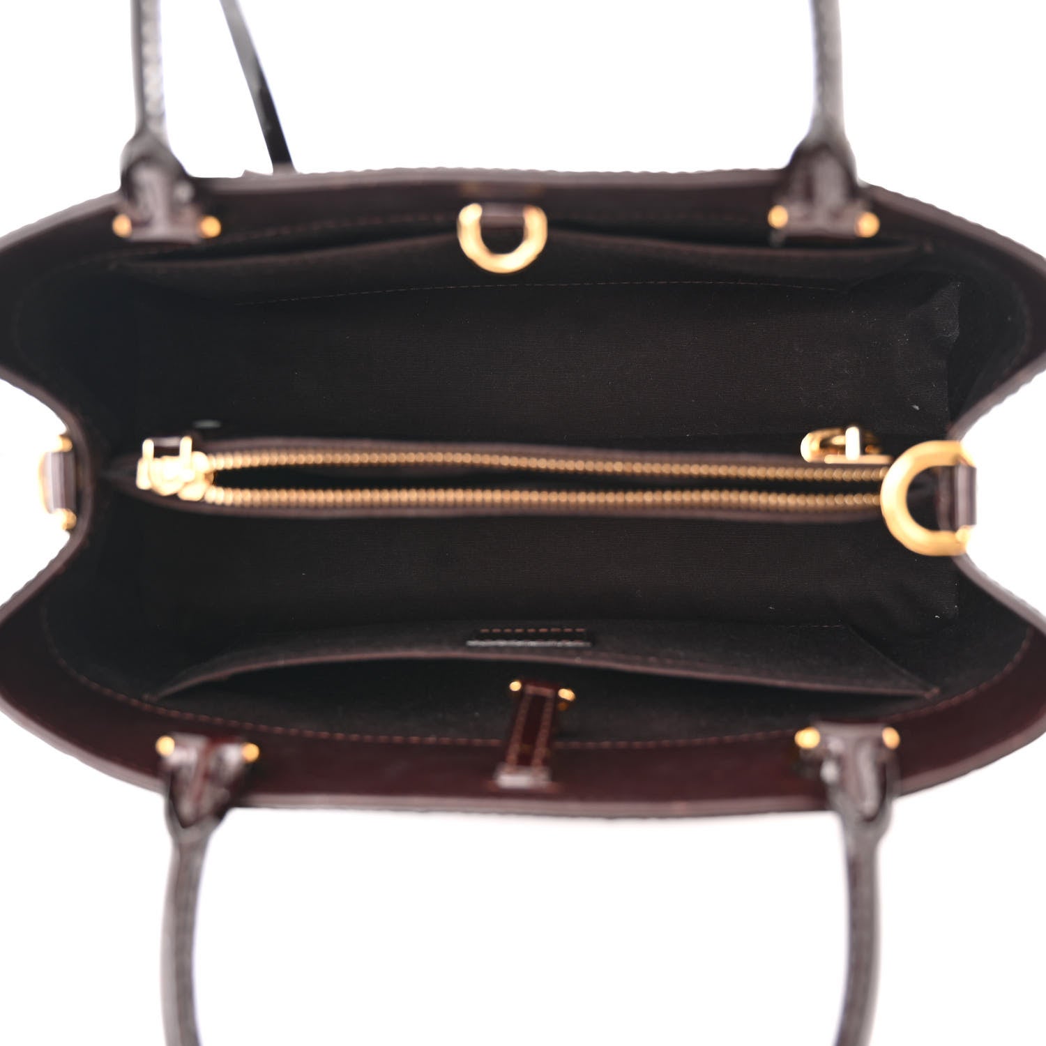Louis Vuitton Vernis Montaigne MM Amarante 5 of 10