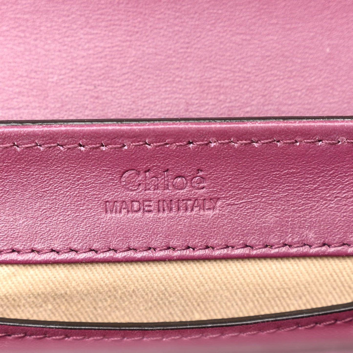 Calfskin Crocodile Embossed Mini C Double Carry Crushed Violet