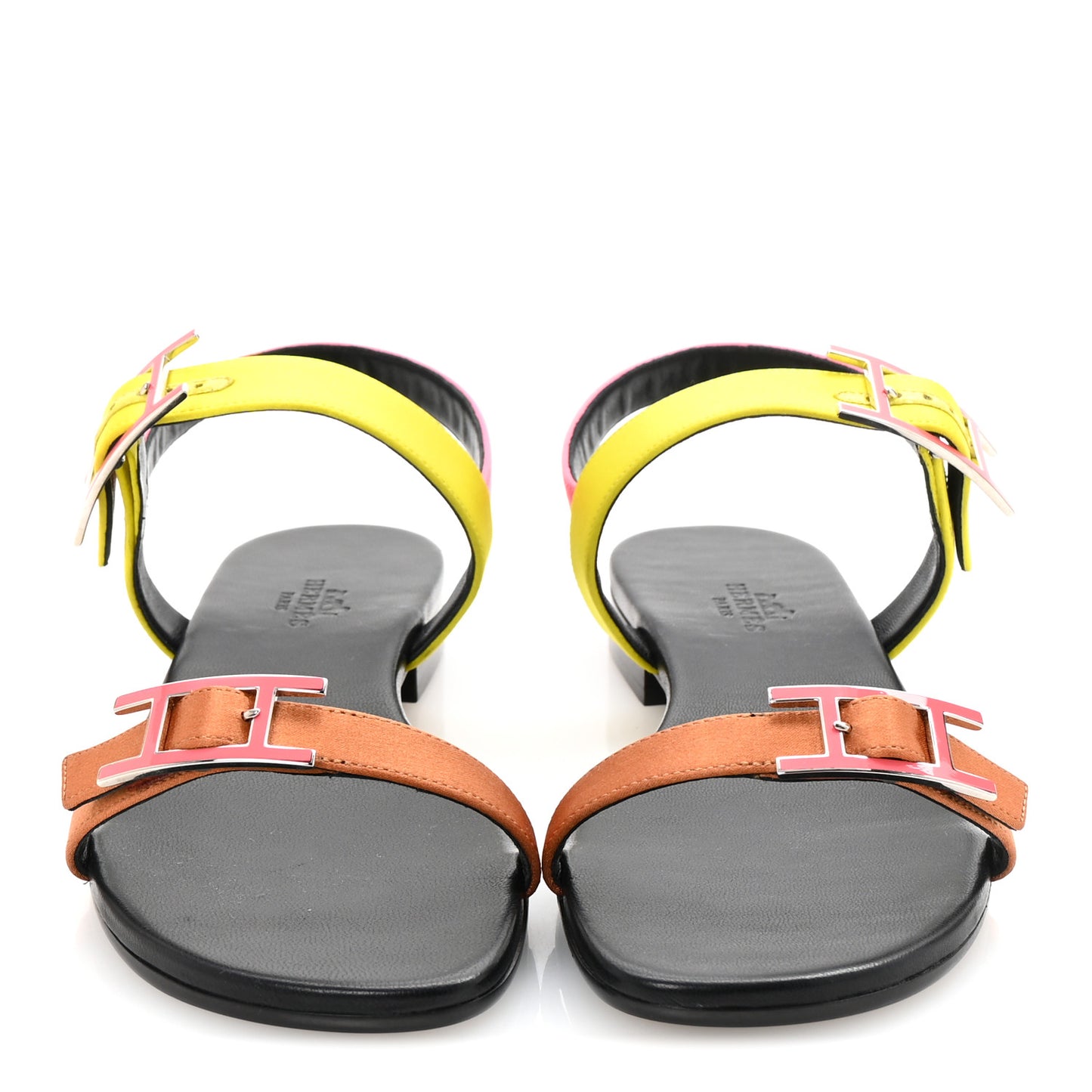 Satin Hapi Sandals 36 Multicolor