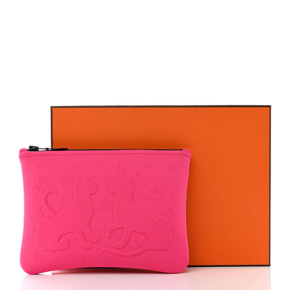 Hermes Neoprene Neobain Les Leopards Rose Blogger 7 of 7