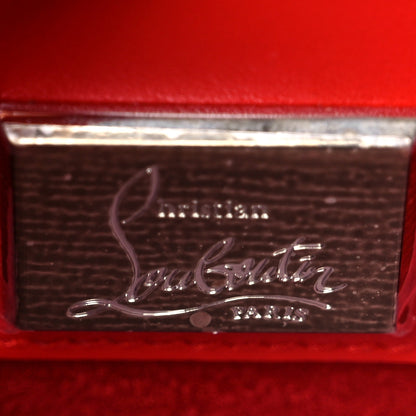 Christian Louboutin Calfskin Patent Studded Large Paloma Cashmere 6 of 8