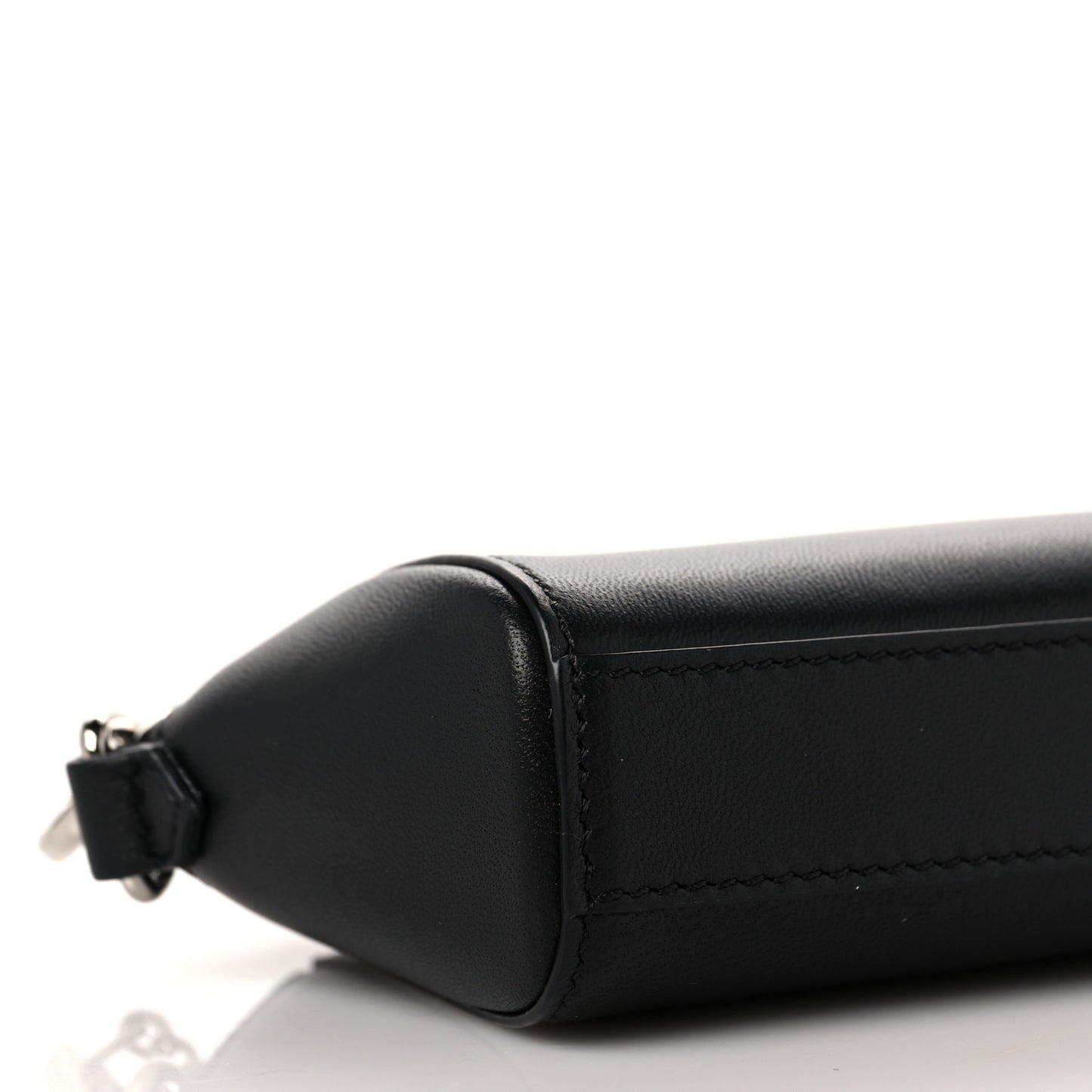 Lambskin Baby Antigona with Chain Black