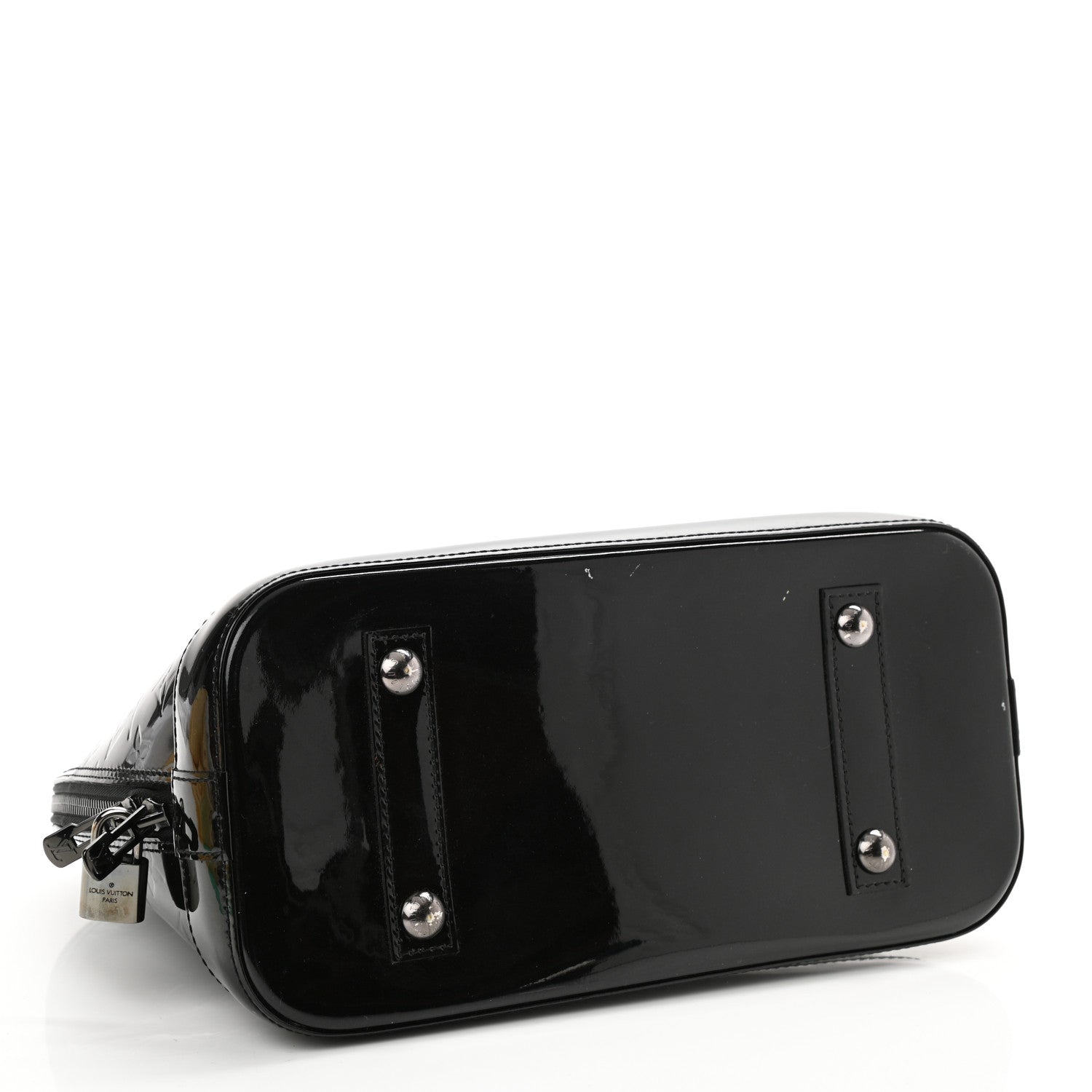 Louis Vuitton Vernis Alma PM Noir Magnetique 4 of 13
