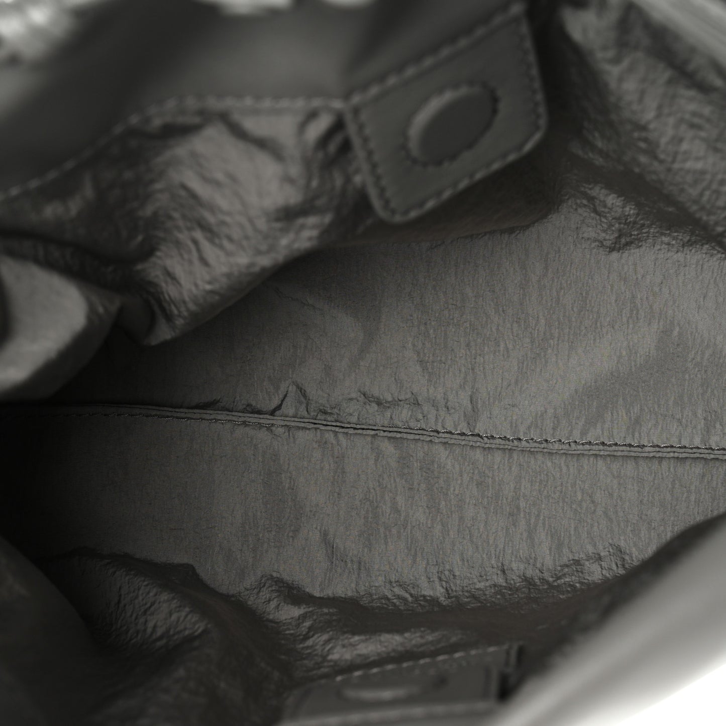 Nappa Intrecciato Dustbag Notte Shoulder Bag Basalt