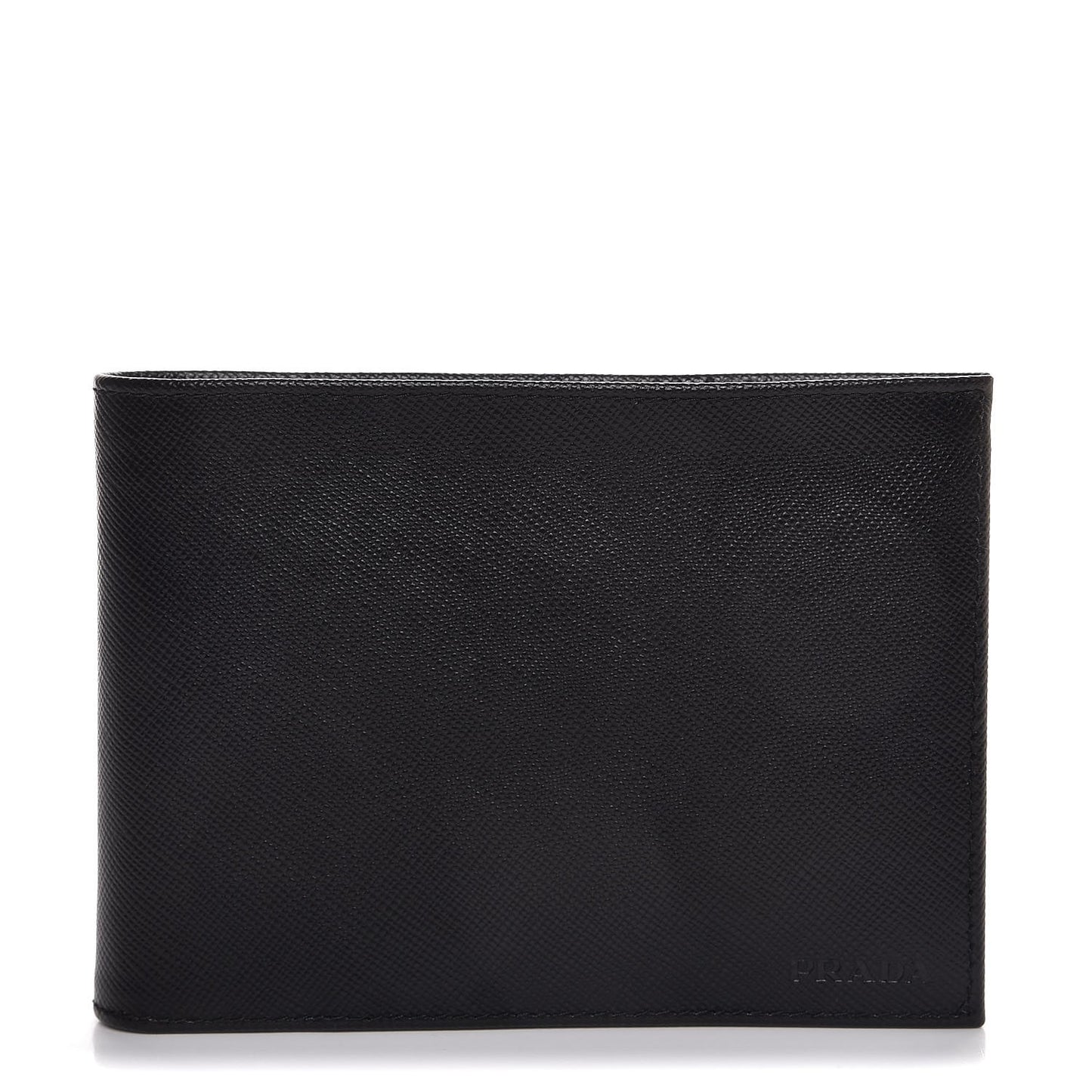 Saffiano Bi-Fold Wallet Black