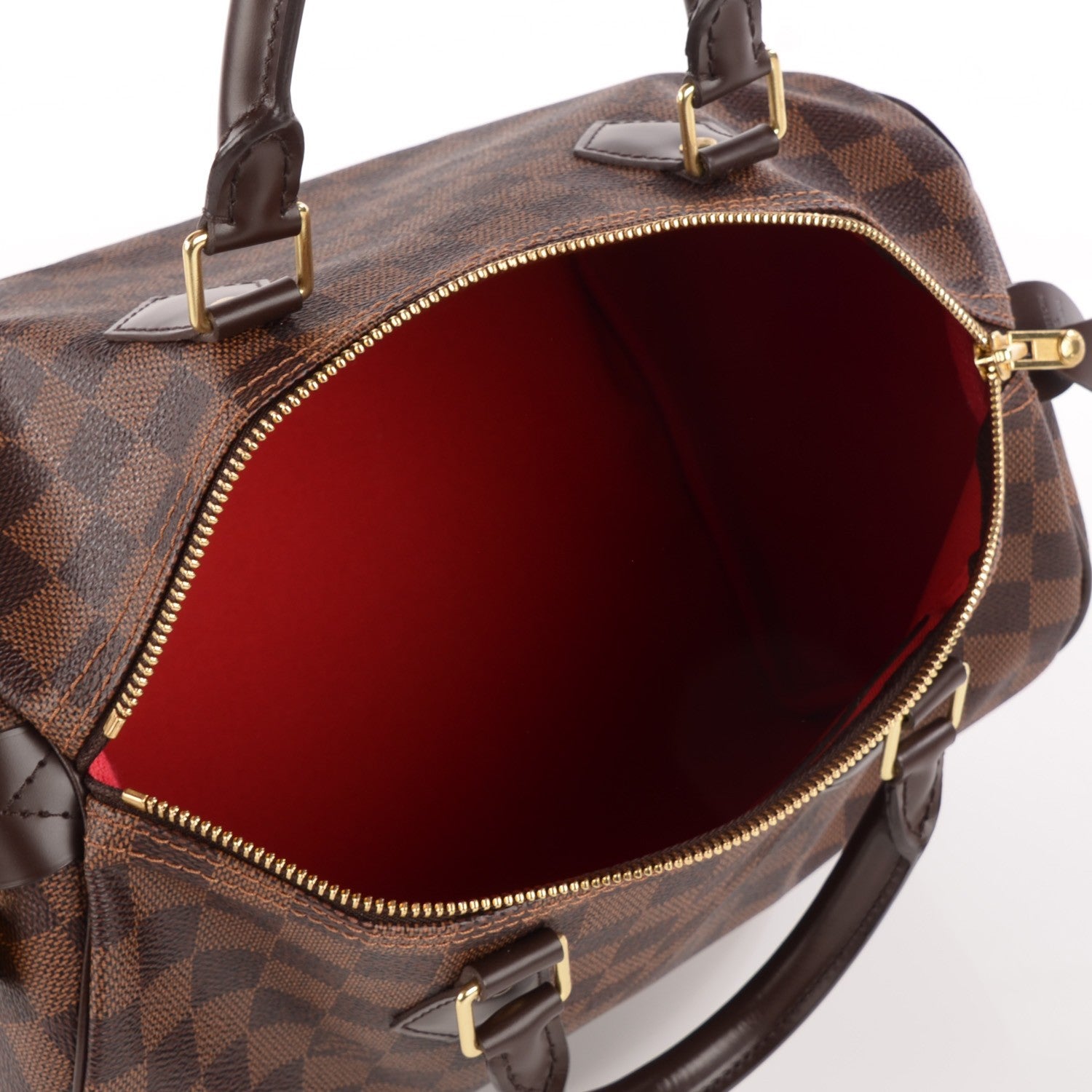 Louis Vuitton Damier Ebene Speedy 30 5 of 7