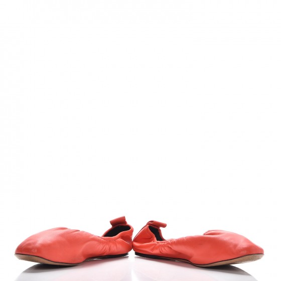 Nappa Soft Ballerina Flats 39 Alizarin
