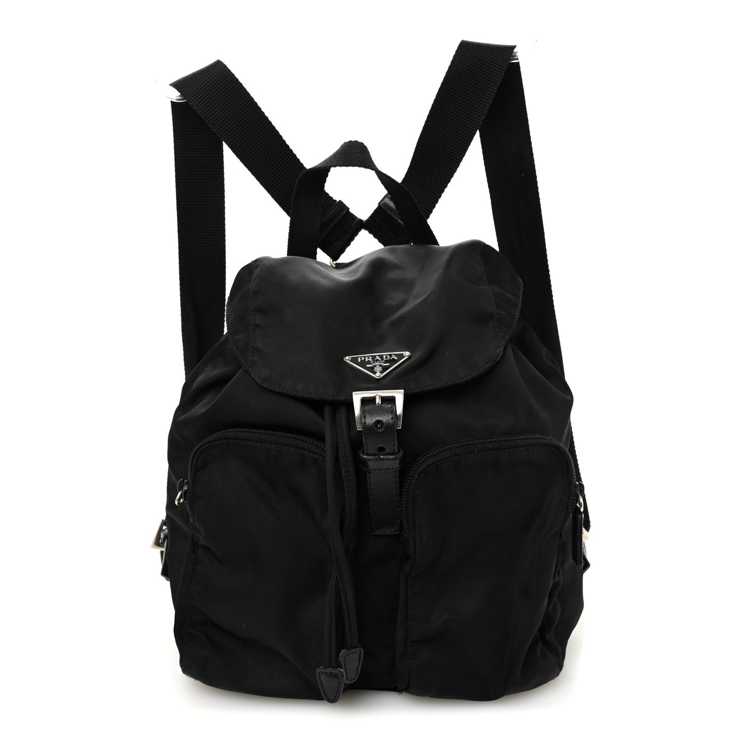 Tessuto Nylon Vela Small Backpack Black