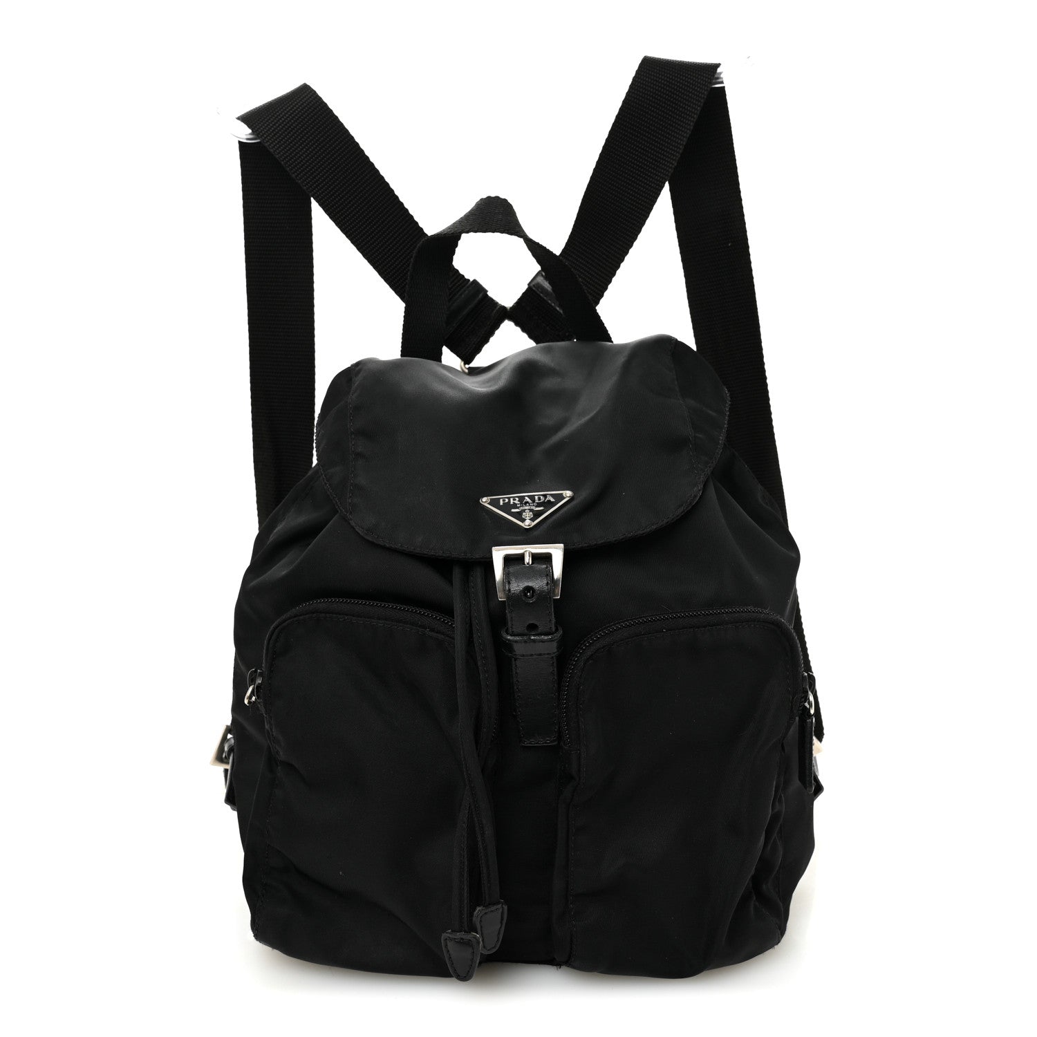 Prada Tessuto Nylon Vela Small Backpack Black 1 of 10