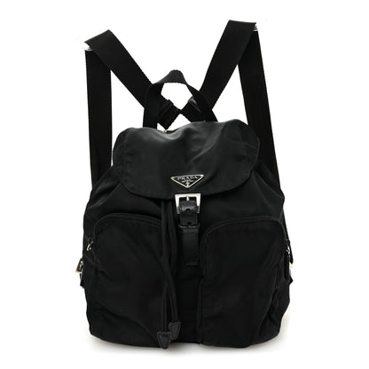 Prada Tessuto Nylon Vela Small Backpack Black 1 of 10