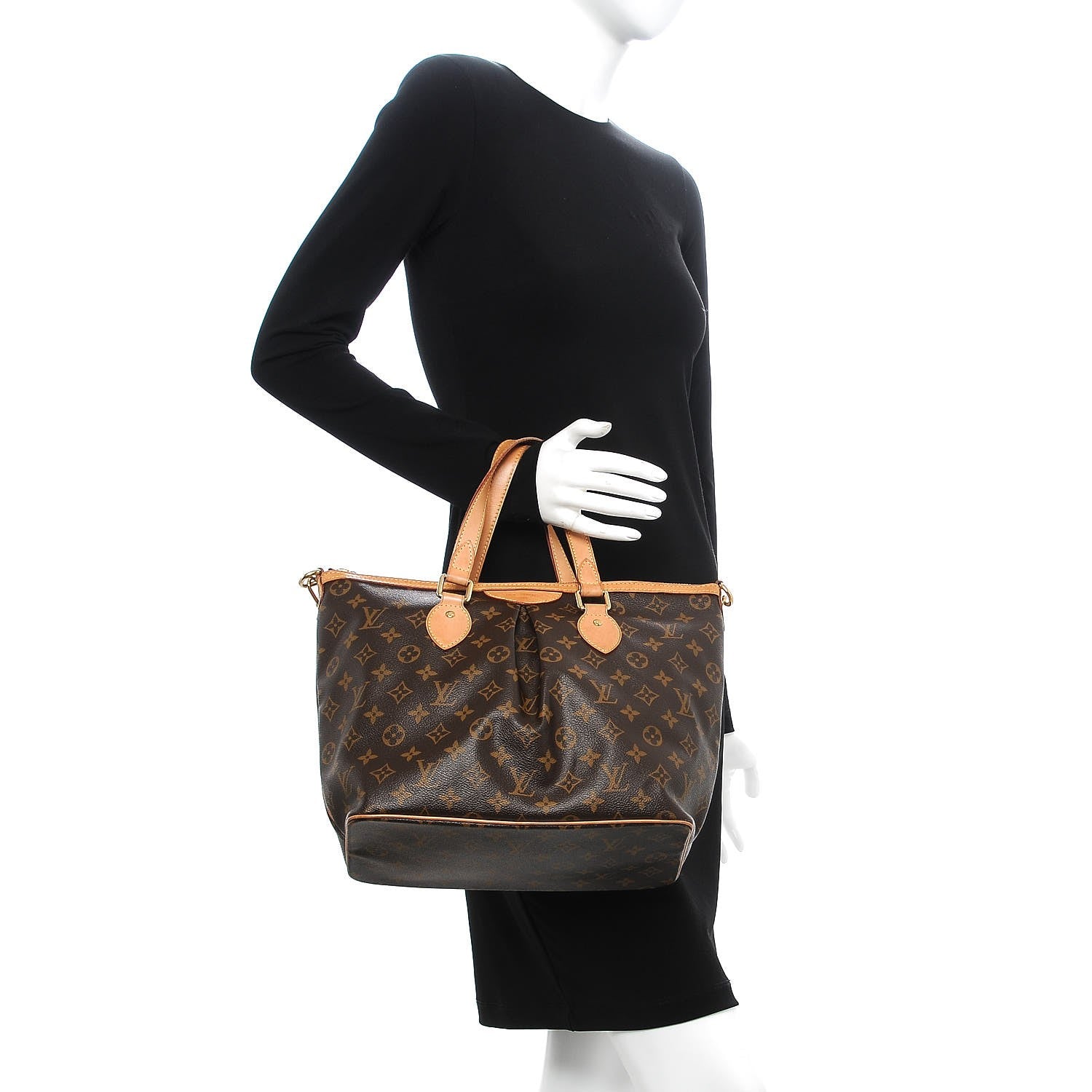 Louis Vuitton Monogram Palermo PM 3 of 15