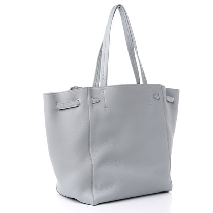 Celine Soft Grained Calfskin Small Belt Cabas Phantom Mineral 3 of 9