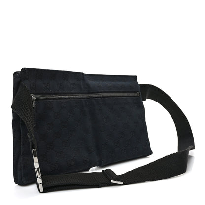 Gucci GG Monogram Double Pocket Belt Bag Black 3 of 13