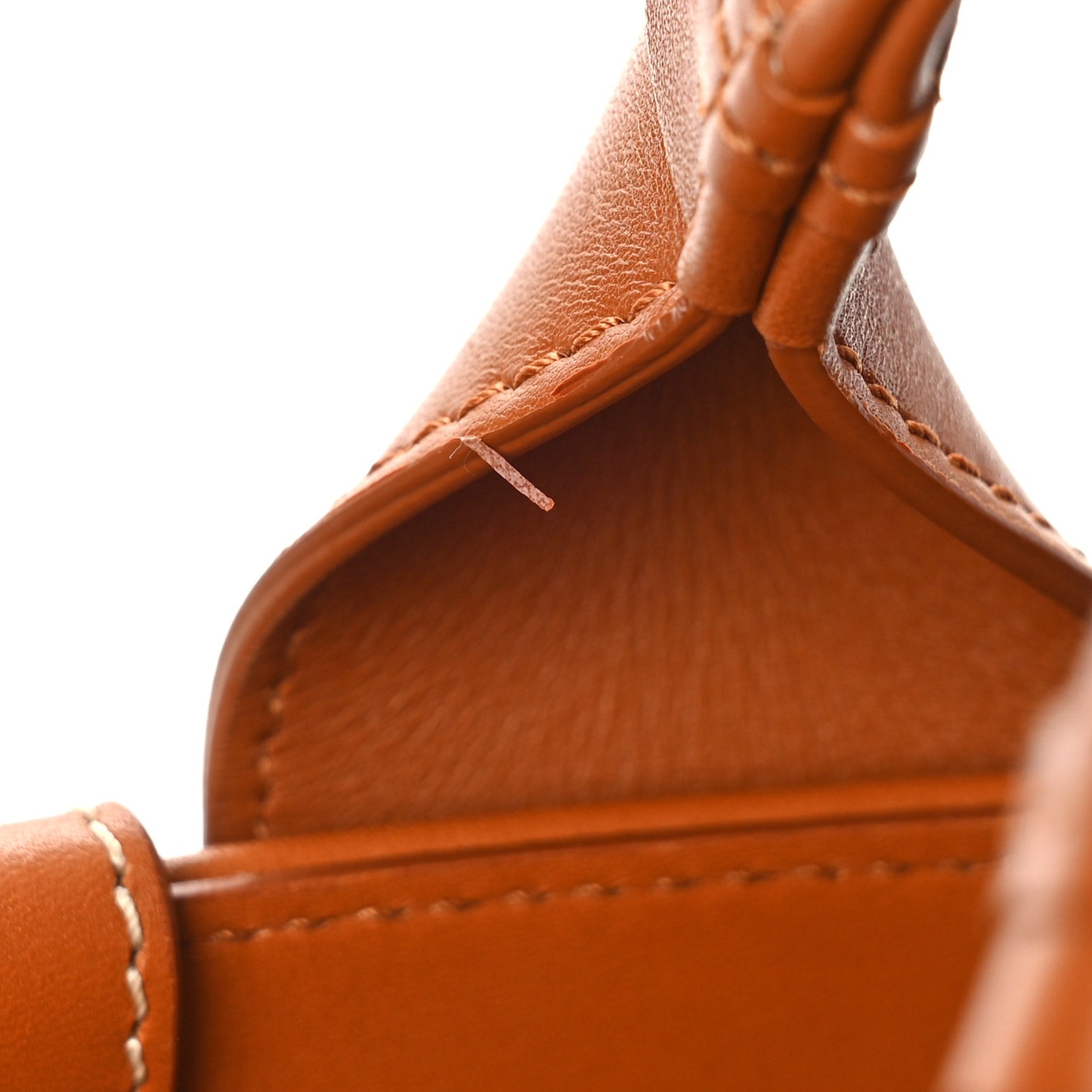 Calfskin Small Woody Tote Caramel