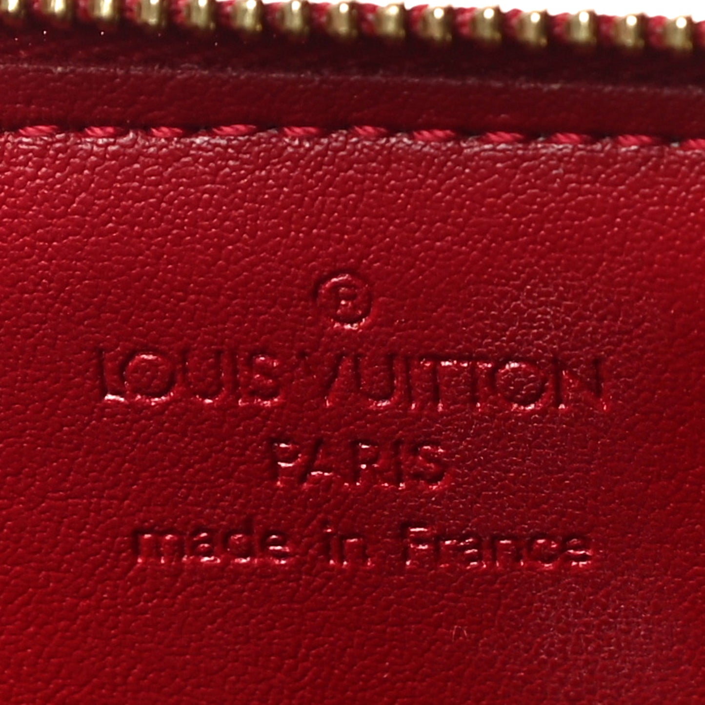 Vernis Lexington Pochette Rouge