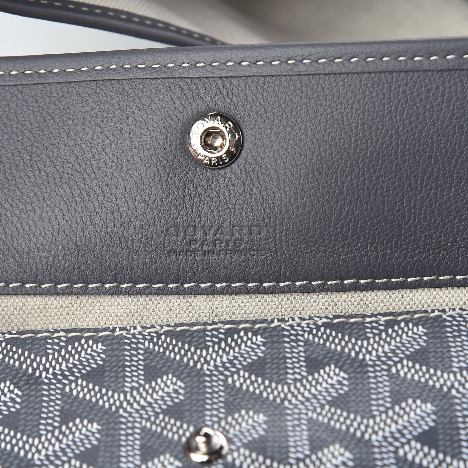 Goyard Goyardine Saint Louis GM Grey 7 of 12