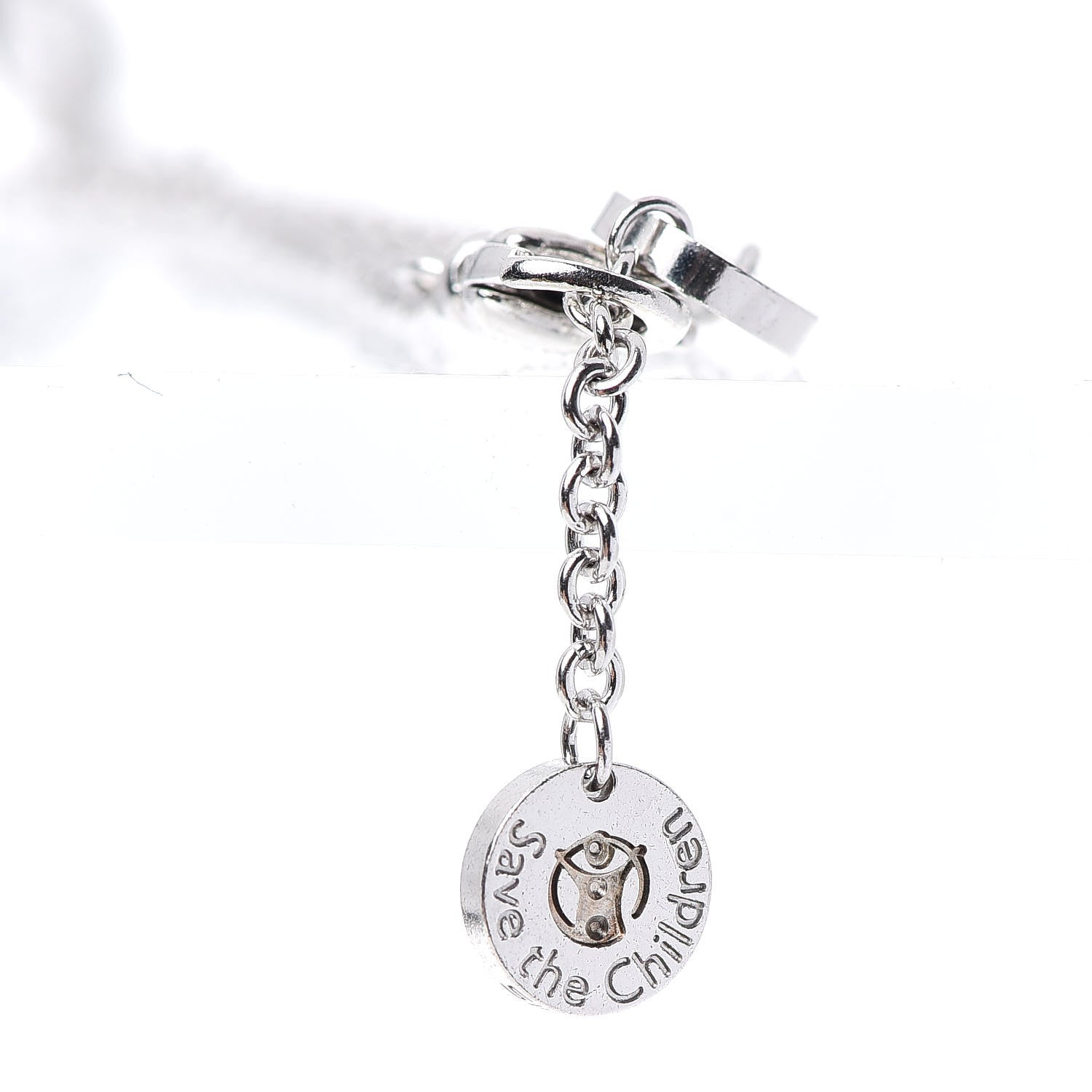 Bulgari Sterling Silver Black Ceramic Save the Children Bracelet SM 5 of 6