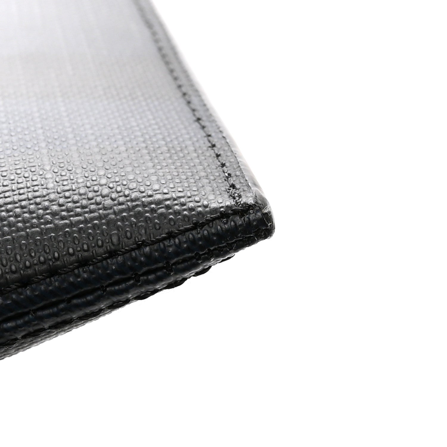 Burberry Grainy Calfskin Document Case Navy Black 9 of 10