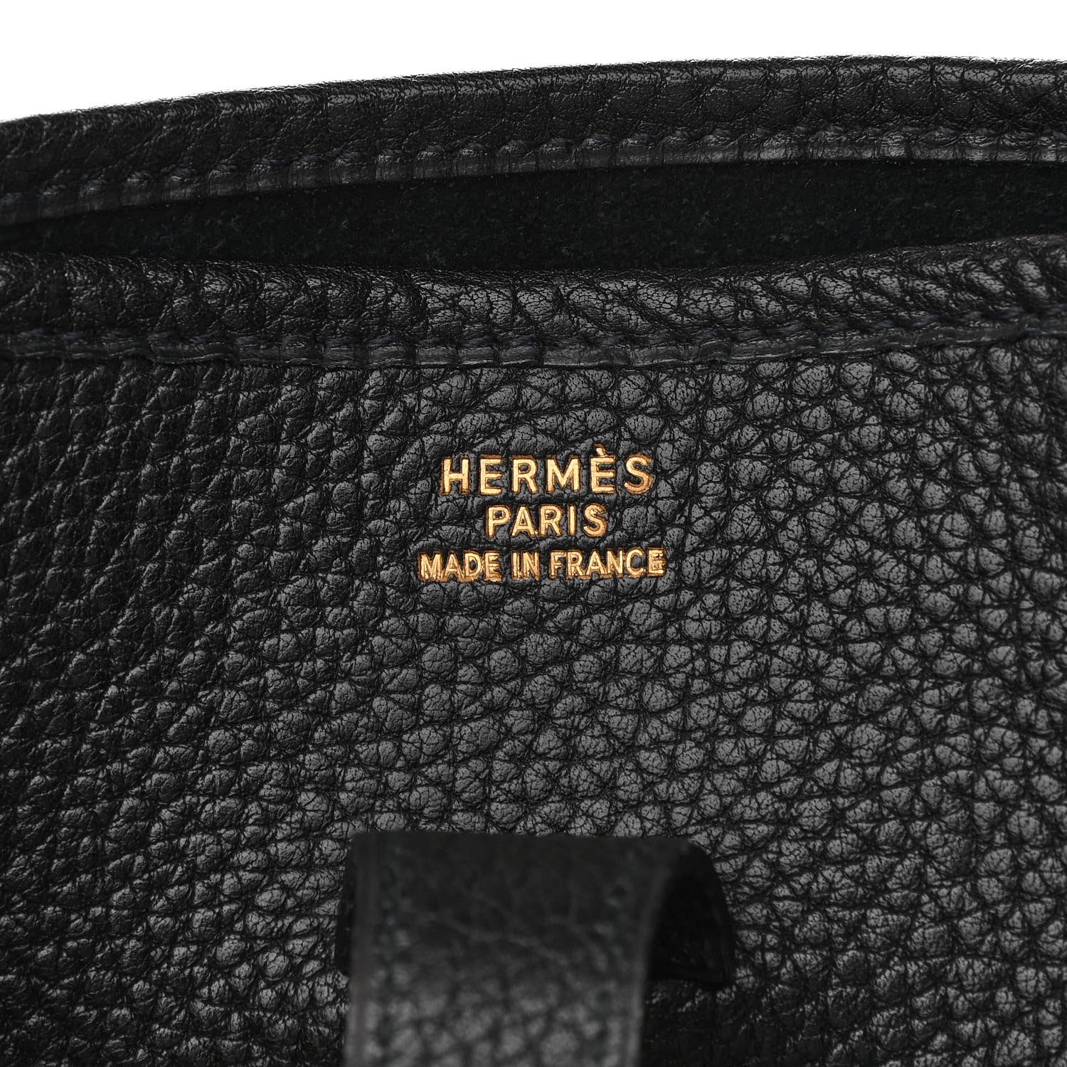 Hermes Taurillon Clemence Evelyne III GM Black 5 of 9