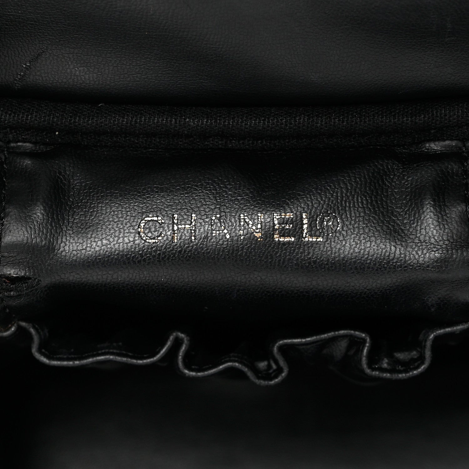 Chanel Caviar Vanity Cosmetic Case Black 6 of 13