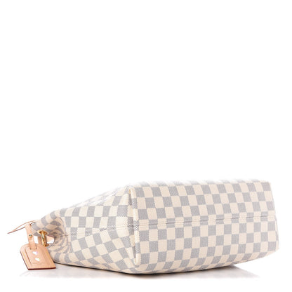 Louis Vuitton Damier Azur Graceful PM Rose Ballerine 4 of 9